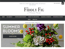 Tablet Screenshot of fiddlyfig.com